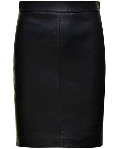 michael kors non leather - Michael Kors leather skirt.